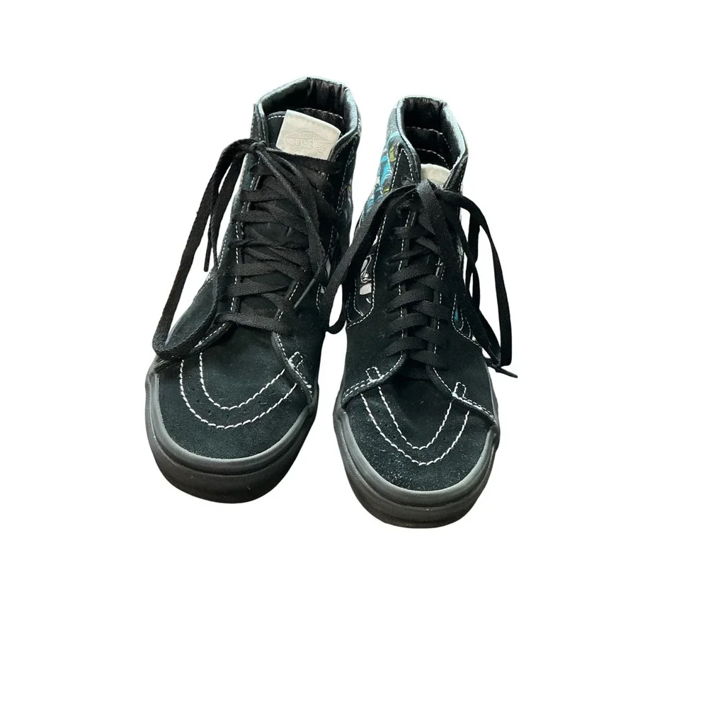 Vans Sk8-Hi Disney 100 Villains Black High Top Sneakers Mens 6.5 Womens 8.0